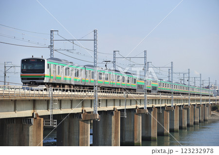 東海道本線 茅ヶ崎-平塚 JR東日本 E231系1000番台 K-18編成(国府津) 東海道本線 茅ヶ崎-平塚 JR東日本 E231系1000番台 K-18編成(国府津) 123232978