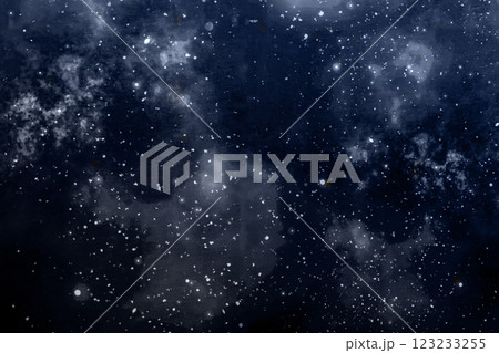 Starry night sky filled with bright stellar patterns and cosmic wonder 123233255