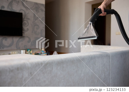The Professional Upholstery Cleaning Process Ensures a Fresh Look in Your Modern Living Room 123234133