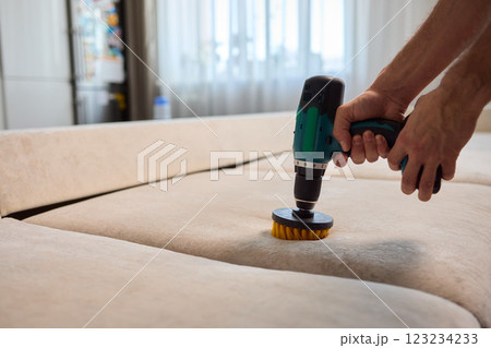 Cleaning Upholstery Effectively with a Power Scrubber A Comprehensive Guide for Homeowners 123234233