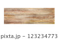 The watercolor board made of light wood is hand-painted. The textured wooden product is isolated on a white background. The illustration is suitable for different designs. 123234773