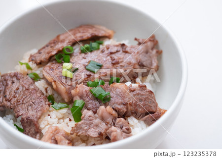 焼肉丼のイメージ　(写真素材) 123235378