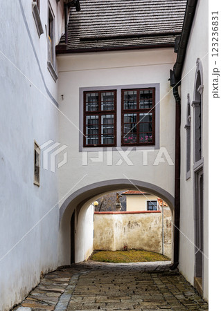 Pilgrimage Church of the Assumption of the Virgin Mary in the village of Kajov in the South Bohemian Region, Czech Republic 123236831