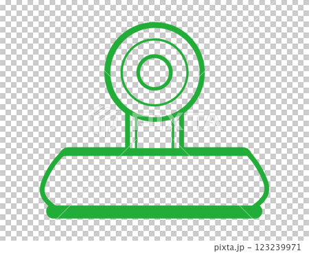 クリップのベクターイラスト シンプルなアイコン クリップのベクターイラスト シンプルなアイコン 123239971