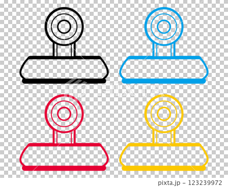 クリップのベクターイラスト シンプルなアイコン クリップのベクターイラスト シンプルなアイコン 123239972
