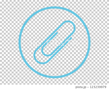Clip vector illustration simple icon Clip vector illustration simple icon 123239979