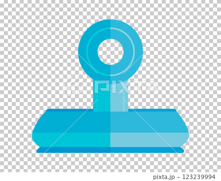 Clip vector illustration simple icon Clip vector illustration simple icon 123239994