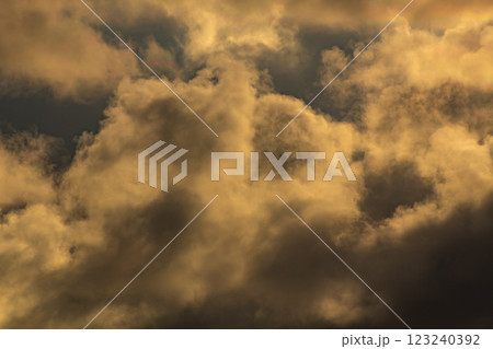 Amazing colorful clouds in sunset or sunrise sky over sea nature landscape background Amazing colorful clouds in sunset or sunrise sky over sea nature landscape background 123240392
