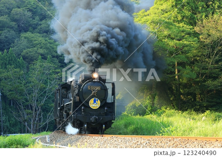 SLやまぐち号 D51 5482- SLやまぐち号 D51 5482- 123240490