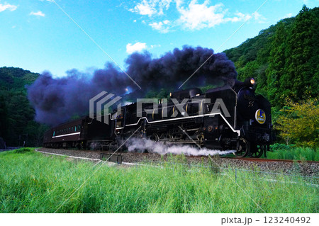 SLやまぐち号　D51　1819 123240492