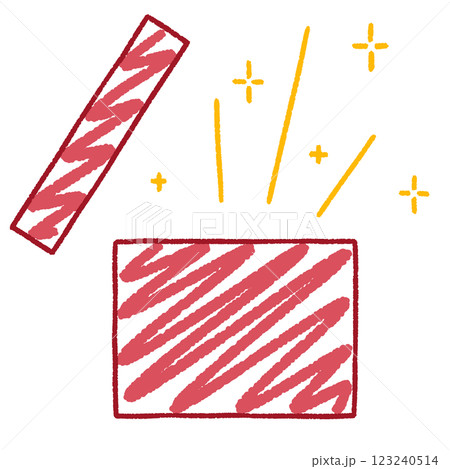 シンプルなプレゼントのイラスト シンプルなプレゼントのイラスト 123240514