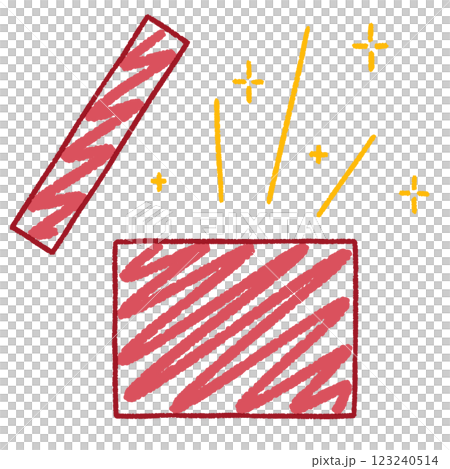 シンプルなプレゼントのイラスト シンプルなプレゼントのイラスト 123240514