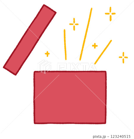 シンプルなプレゼントのイラスト シンプルなプレゼントのイラスト 123240515