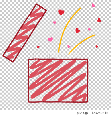 シンプルなプレゼントのイラスト シンプルなプレゼントのイラスト 123240516