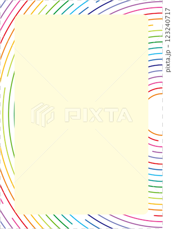 A colorful illustration of star trails 123240717