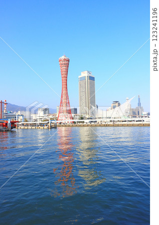 兵庫県神戸市、神戸ポートタワーの風景 123241196