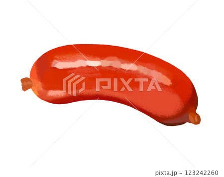 赤ウインナー 123242260