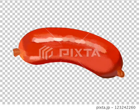 赤ウインナー 123242260
