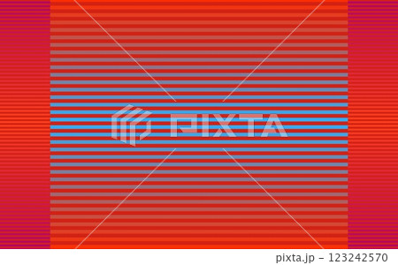 ボーダー模様　グラデーション 123242570