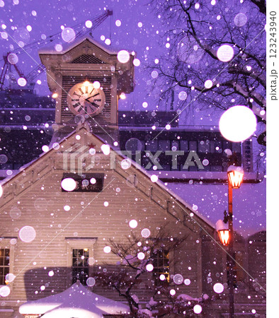 絶景の札幌時計台 123243940