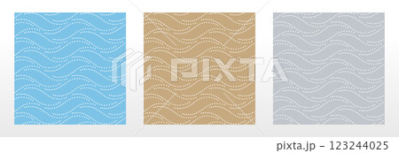 Set of abstract geometric patterns. Seamless vector backgrounds. Colored ornaments Graphic modern patterns Simple lattice graphic design 123244025