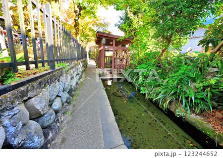 美濃国 郡上八幡城 城下町の様子 美濃国 郡上八幡城 城下町の様子 123244652