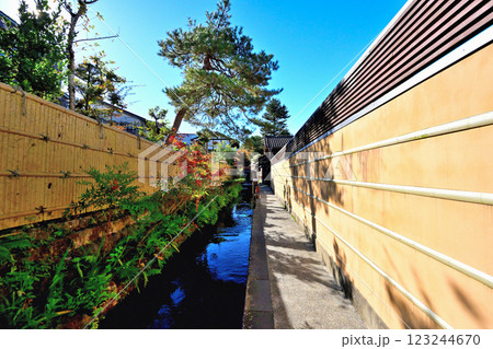 美濃国 郡上八幡城 城下町の様子 美濃国 郡上八幡城 城下町の様子 123244670