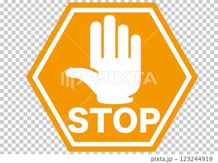 停止，禁止進入，停止，危險，禁止，警告，警告，限制，生命，預防，標記，圖標 123244919