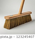 Clean and Modern Broom Isolated on White Background Generative AI illustration 123245407