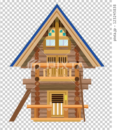 藍屋頂的房子 123245838