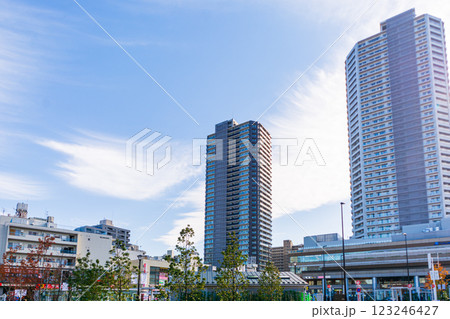 中央線　国分寺駅　北口駅前風景 123246427