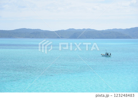 青い海 青い海 123248483