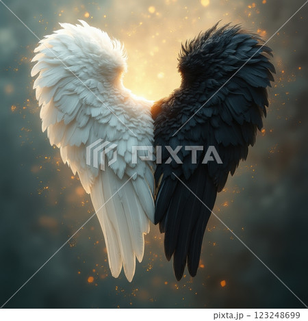 Man silhouette at crossroads, dusk sky with warm tones, representing decision and uncertainty. Man silhouette at crossroads, dusk sky with warm tones, representing decision and uncertainty. 123248699