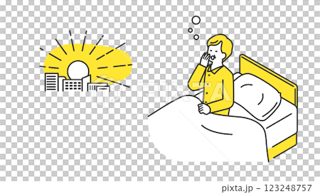 睡眠:老人因睡眠不足早上醒來 睡眠:老人因睡眠不足早上醒來 123248757