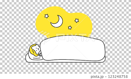 睡眠：老年婦女躺在蒲團上睡覺 123248758