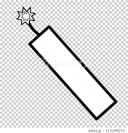 Dynamite, a cylindrical bomb 123249233