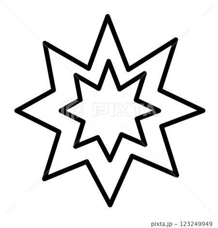 爆発したときに出る火花 爆発したときに出る火花 123249949