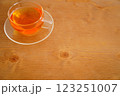 テーブルの上の紅茶（左上） 123251007