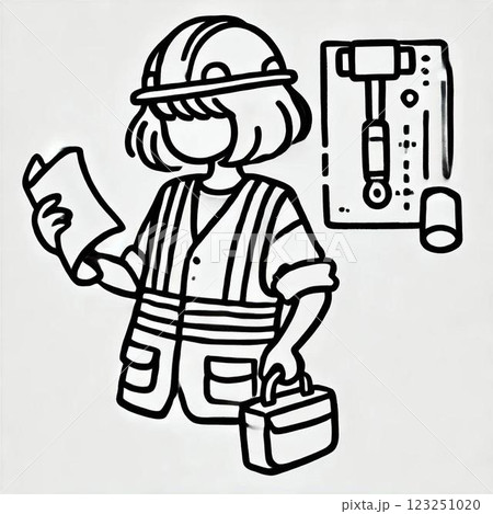 女性 建設業 123251020