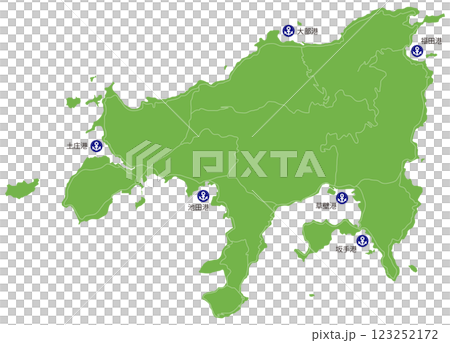 小豆島と港 123252172