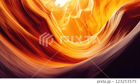 Sandstone formations illuminated by sunlight create a stunning display of natural artistry in a captivating canyon landscape. Sandstone formations illuminated by sunlight create a stunning display of natural artistry in a captivating canyon landscape. 123253575