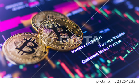 ビットコイン　仮想通貨　投資　株価　チャート　Bitcoin  暗号資産　資産　マネー　バーチャル 123254235
