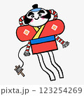 やっこ凧のヤックン 123254269