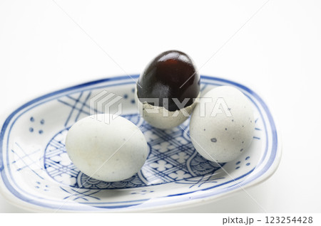 中華食材のピータン 123254428