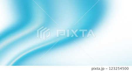 Abstract blue gradient with a grainy texture on white background 123254500
