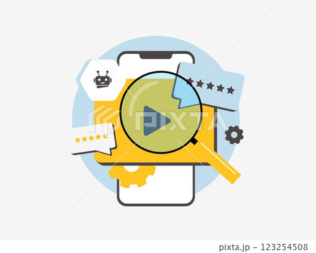 AI-powered video recommendation system predicts user preferences in real time. AI in video streaming enhances content discovery, optimizing predictive recommendations for personalized experience 123254508