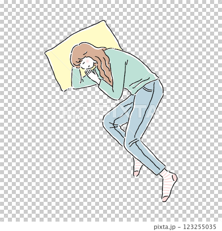 女人在午睡 123255035