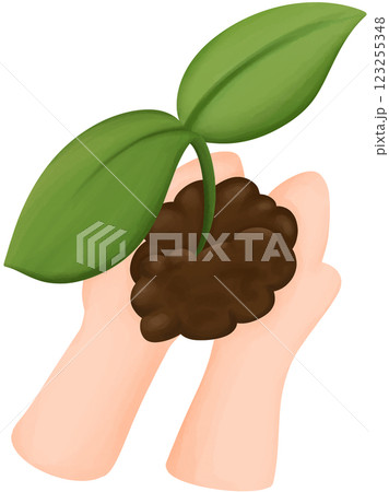 Tree planting activity illustrated by Earth Day Tree planting activity illustrated by Earth Day 123255348