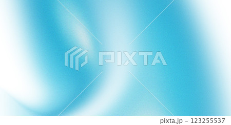 Abstract blue gradient with a grainy texture on white background 123255537