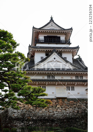 高知城の天守閣 123256394